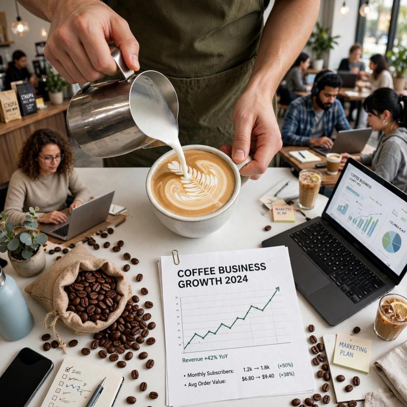 ธุรกิจกาแฟ เปิดร้านกาแฟเหมาะกับใคร? และแนวโน้มธุรกิจร้านกาแฟในปัจจุบัน